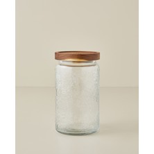 English Home Art Floral Soda Cam Kavanoz 1000 ml Kahverengi