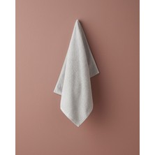 English Home Cotton Line Pamuk Yüz Havlusu 50X90 cm Açık Gri