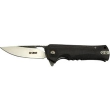 Marsilyan Crkt Muskie 202 Bk Siyah Kamp / Outdoor Çakı 18 cm - Yarı Otomatik, Kemerlikli, Kutulu