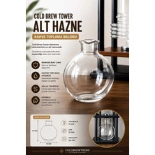 Empressco Kahve Toplama Balonu 2 Lt- Toplama Haznesi – Soğuk Kahve Demleme Ekipmanı- Cold Drip