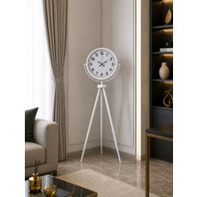 Ankaverse Soft White Dekoratif Tripod Ayaklı Saat