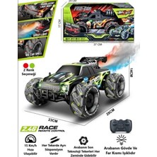 Andent Toys Uzaktan Kumandalı 4x4 Şarjlı Duman Atan Akrobat Araba
