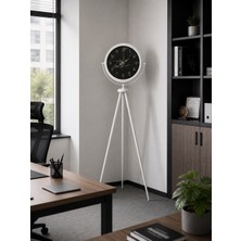 Ankaverse Premium Mermer Desenli Tripod Ayaklı Saat