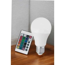 Astraltech Rgb LED Lamba LED Işık Ampul Renk Değiştirebilen 100 Watt