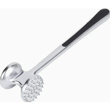 Astraltech Mallart® Paslanmaz Çelik Et Döveceği, 22 Cm, Çift Taraflı Başlık, Kaymaz Saplı