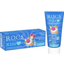 Astraltech R.o.c.s. Kids 3-7 Yaş Florürsüz Diş Macunu Meyve Külahı Tadında (1 x 45 G)