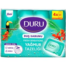 Astraltech Duru Fresh Sensations Extra Yağmur Ormanı Sabun, 150 Gramx4