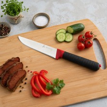 Aryıldız Lova Ekmek Bıçak Kırmızı 14,5 cm