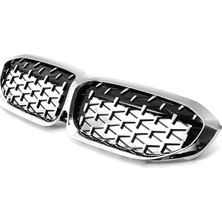 Bmw G20 2019-2021 Panjur Krom Krom Siyah Kam Lı Diamond 51138072085 Wender