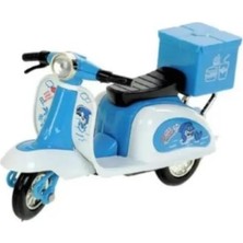 Esranın Dünyası Çek Bırak Metal Vespa Motor cm - FY361A-D - Mavi - 1 Adet