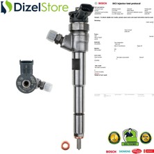 Bosch 0445110485 Renault Symbol 1.5 Dci Enjektör H8201108033