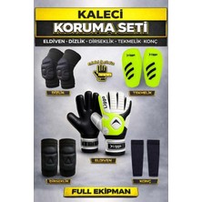 Empressco Yetişkin ve Çocuk Kaleci Eldiveni Dizlik Dirseklik Tekmelik Tozluk Seti