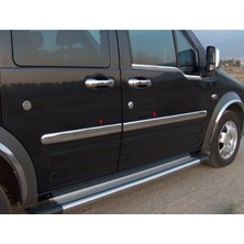 Empressco Ford Connect 2002-2009 Krom Yan Kapı Çıtası 4 Parça Paslanmaz Çelik (Kısa Şase)