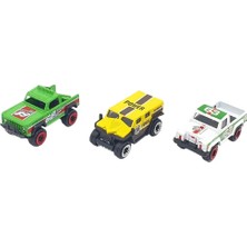 Esranın Dünyası 3'lü Araba Off-Road Seti - Die Cast - DS045 - 1 Adet