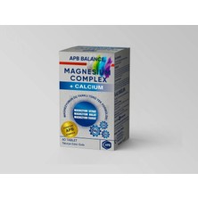 APB Balance APB Magnezyum Komplex Mineral Destek Formülü 60 Tablet Çoklu Magnezyum Formları ile Geliştirilmiş