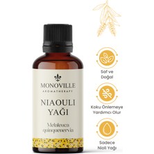 Monoville Nioli Uçucu Yağı 20 ml Saf ve Doğal (Niaouli Essential Oil)