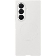 Samsung Galaxy Z Fold8 Ultra Silikon Magnet Kılıf - Beyaz