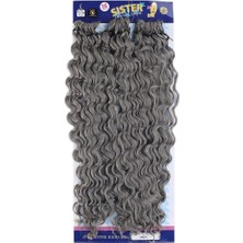 Esranın Dünyası Afro Dalgası / Orta Ton Gri Grey 2