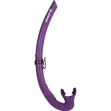 Beuchat Spy Yumuşak Şnorkel - Dark Purple