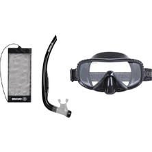Beuchat Ocea Set Maske Şnorkel Set - Black