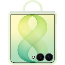Samsung Galaxy Z Flip8 Silikon Yüzüklü Magnet Kılıf - Mint