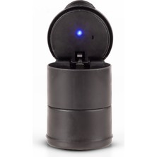HEPU HP-77 Oto Araç Içi Mavi Led Işıklı Küllük Araba Kül Tablası