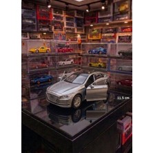 Oyuncak Sahili Hyundai Genesis Metal Araba Kapıları Açılır Çekbırak 11.5cm Diecast Koleksiyon Hyundaı Genesıs Model Metalic Gri
