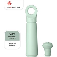 Vacu Vin 7816606 Şarap Vakum Seti 1 Pompa 1 Şarap Tıpası Yeşil