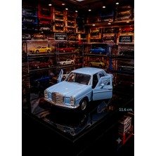 Oyuncak Sahili Mercedes Benz 220 Klasik Nostalji Model Metal 11.6cm Araba Kapıları Açılır Orijinal Koleksiyon Maetalic Mavi
