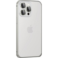 Ankaverse®  iPhone 15 Pro Metal Bumper Mat Kapak - Gri