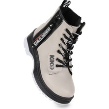 Kiko Kids Fashion Cilt Fermuarlı Termo Taban Kız Çocuk Bot