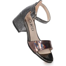 Kiko Kids Sheila Ayna Kum Günlük Kız Çocuk 3 Cm Topuklu Sandalet Abiye Ayakkabı