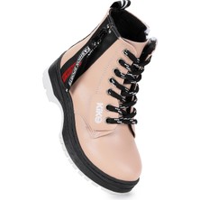 Kiko Kids Fashion Cilt Fermuarlı Termo Taban Kız Çocuk Bot