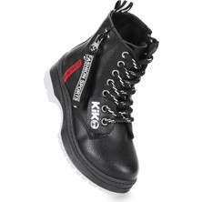 Kiko Kids Fashion Cilt Fermuarlı Termo Taban Kız Çocuk Bot