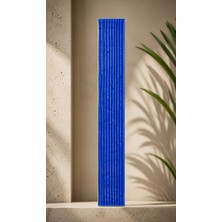 Armada Çini 5X40  Flat Çizgili Kobalt Çini Seramik