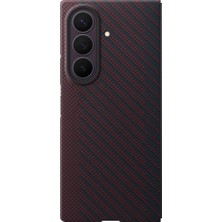 Samsung Galaxy Z Fold8 Ultra Karbon Magnet Kılıf - Kırmızı