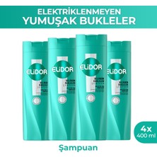 Elidor Şampuan Belirgin Bukleler 400 ml X4