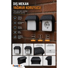 Pazar 19 By Hitit Priz Dış Mekan Yağmur Koruyucu