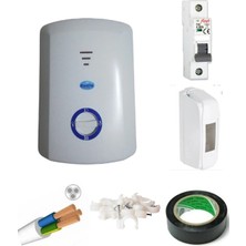 Empressco Tıtanıum Elektrıklı Şohben 10 mt Kablolu Tam Takım Set