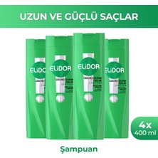 Elidor Saç Bakım Şampuanı Sağlıklı Uzayan Saçlar 400 ml X4