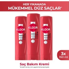 Elidor Saç Bakım Kremi Brezilya Keratin Terapisi 350 ml X3