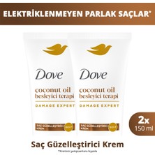 Dove Saç Güzelleştirici Krem Coconut Oil Besleyici Terapi 150 ml X2
