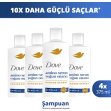 Dove Şampuan Amino Serum Yoğun Onarıcı 375 ml X4
