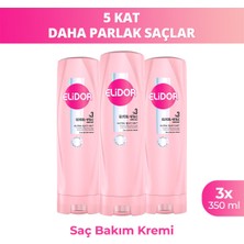 Elidor Saç Bakım Kremi Ultra Işıltı Yoğun Parlaklık 350 ml X3