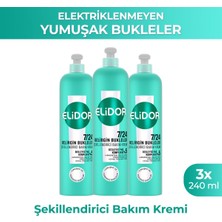 Elidor 7/24 Şekillendirici Bakım Kremi Belirgin Bukleler 240 ml X3