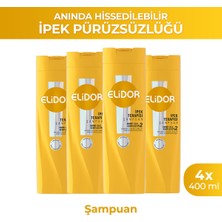 Elidor Şampuan Ipek Terapisi 400 ml X4