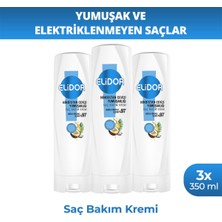Elidor Saç Bakım Kremi Hindistan Cevizi Yumuşaklığı 350 ml X3