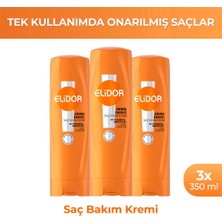 Elidor Saç Bakım Kremi Anında Onarıcı 350 ml X3