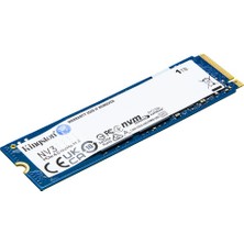 Ronanna Kingston 1000GB Nv3 M.2 2280 Pcıe 4.0 Nvme SSD