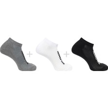 Salomon Everyday Low 3-Pack Unisex Çok Renkli Günlük Stil Çorap LC2087100
